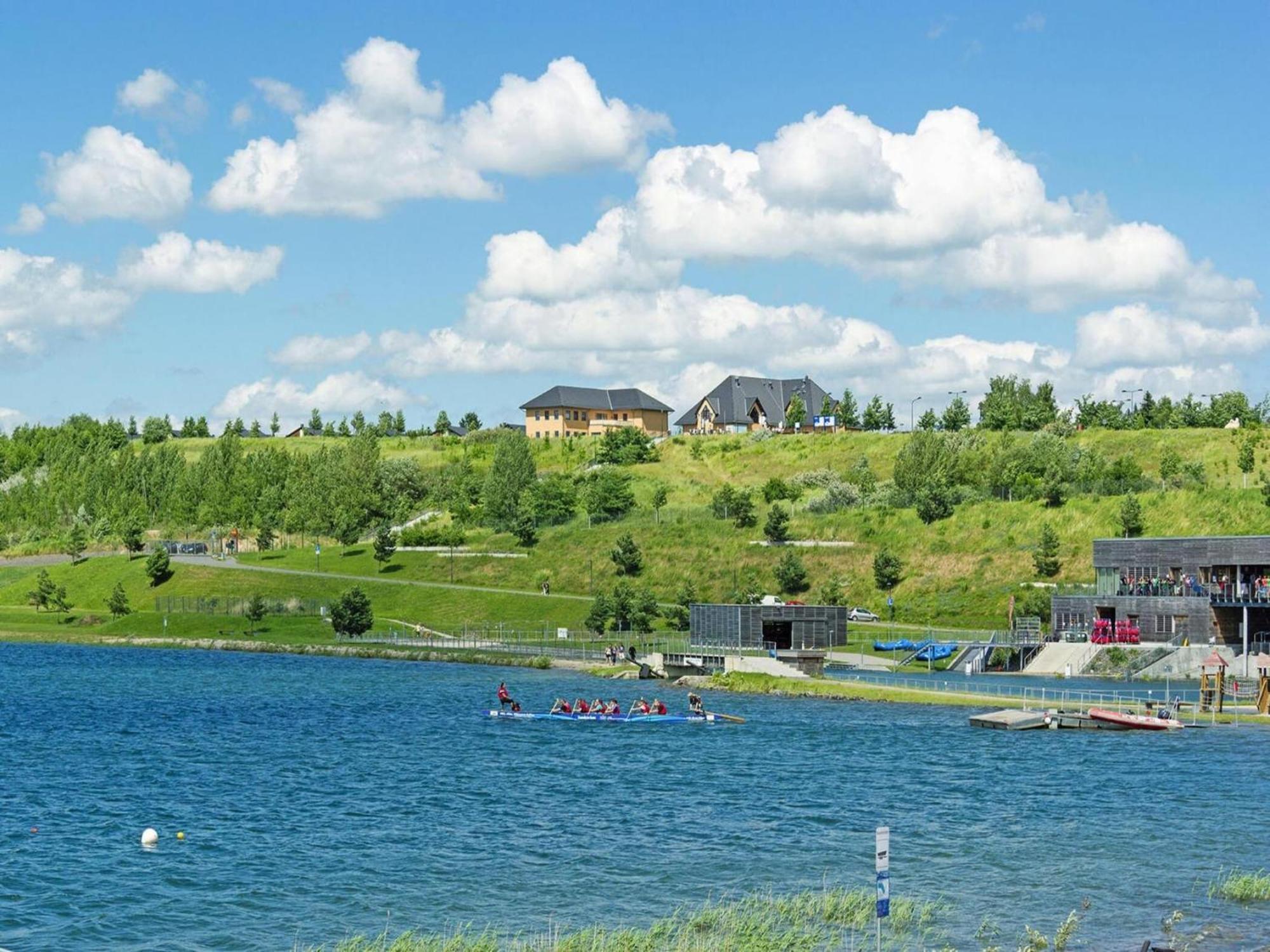 Lakeside Park Auenhain At The Markkleeberger Lake In Markkleeberg Exterior foto